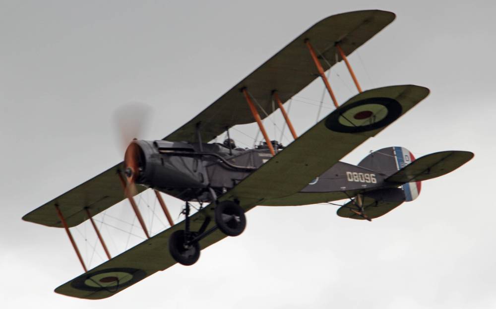 Bristol F2b similar to those flown by 2 Sqn