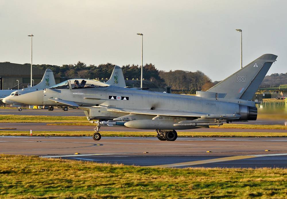 Typhoon  FGR4 ZK344 January 2015  Niall Paterson