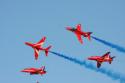 The Red Arrows at Jersey International Air Display 2009