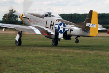North American Aviation P-51D-25-NT Mustang G-MSTG 414419 (LH-F) Janie at Little Gransden Air Show 2011