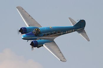 Avro XIX G-AHKX (1339) at Little Gransden Air Show 2013