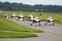 Black Eagles Aerobatic Display Team at RAF Waddington Air Show 2012