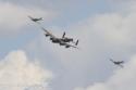 The Battle of Britain Memorial Flight at RAF Waddington Air Show 2012
