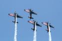 The Blades Aerobatic Display Team at RAF Waddington Air Show 2013