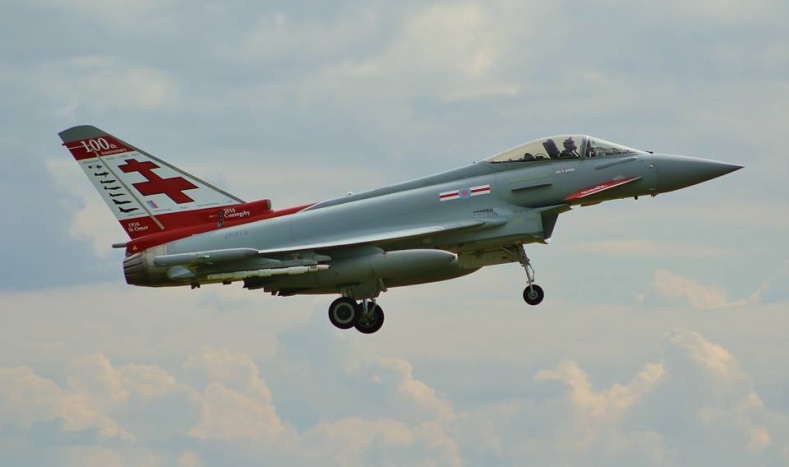 41(R) Squadron 100th anniversary Typhoon - 2nd September 2015