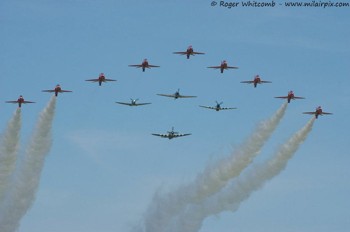 The Eagle Squadron and the Red Arrows