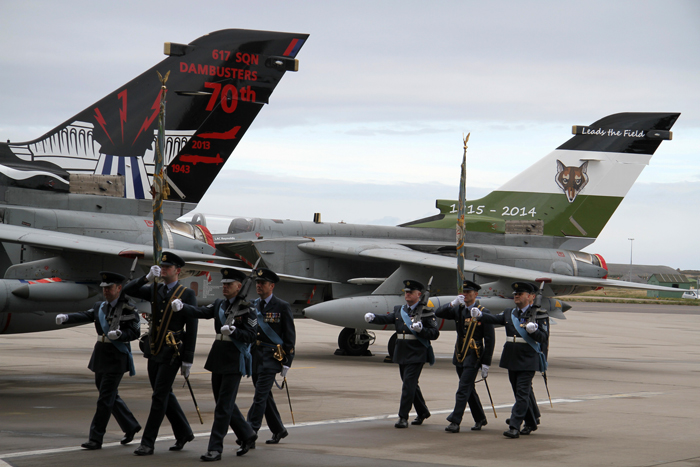 Farewell to No. 12 (B) and 617 Squadron at RAF Lossiemouth
