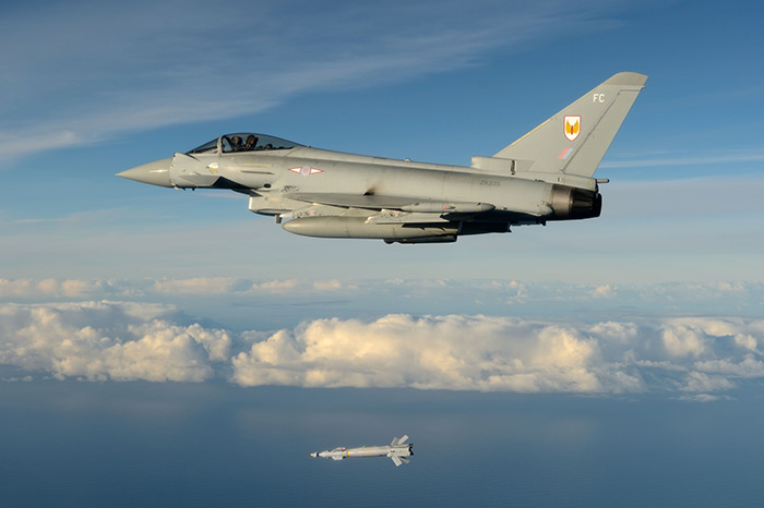 First Paveway IV release for RAF Typhoons at RAF Lossiemouth