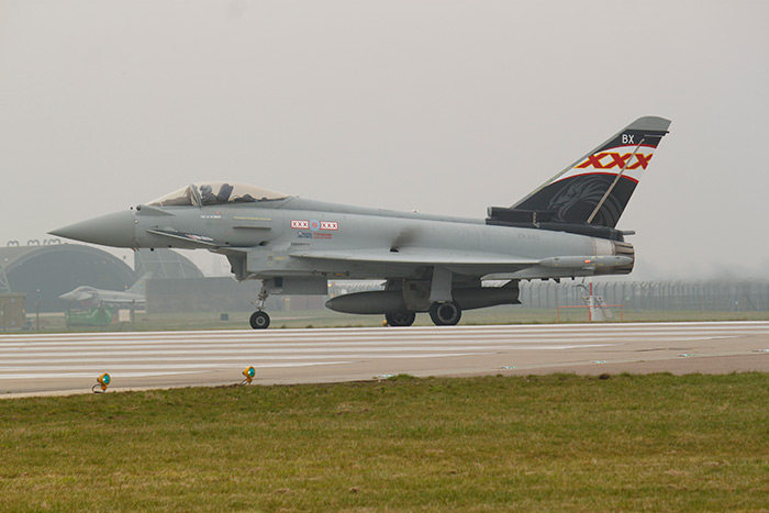 Typhoon ZK343/BX was unveiled today with its new tail art ready for this years display season