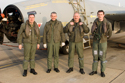 Canberra PR9 crews at the 39 Squadron air-to-air photo shoot