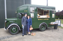 Mobile Canteen and 1940s re-enactors at the East Kirkby RAFBF Air Show 2010