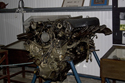 Aero engine in the East Kirkby museum