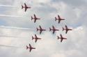 The Red Arrows at Biggin Hill Air Show 2009