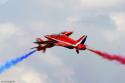 The Red Arrows at Waddington Air Show 2008