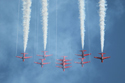The Red Arrows at Waddington Air Show 2009