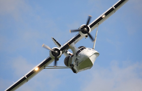 Plane Sailing Consolidated PBY-5 Catalina G-PBYA formerly C-FNJF. Photo by Bruce Martin