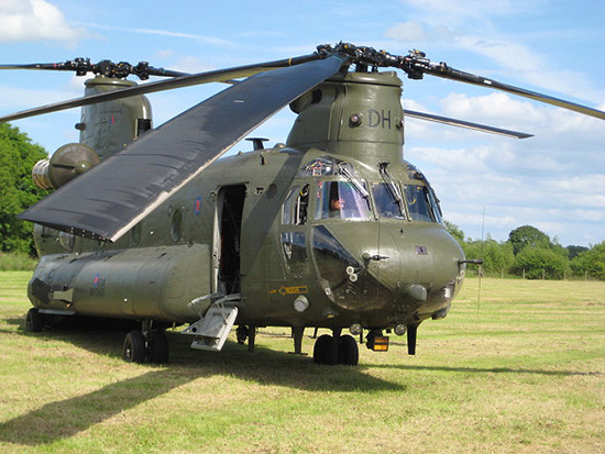 Boeing-Vertol Chinook at Cosford Air Show 2009
