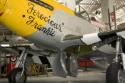 P-51D-25 Mustang G-BTCD 44-73419 Ferocious Frankie at Duxford Hangar 2 - The Flying Museum