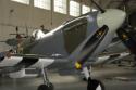 Supermarine Spitfire Mk IX G-IXCC PL344 at Duxford Hangar 2 - The Flying Museum