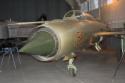 Mikoyan-Gurevich MiG 21 at Duxford Hangar 4 - The Battle of Britain