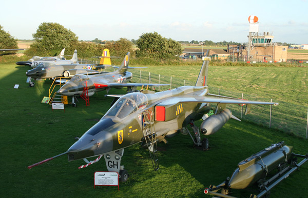 Fighter line at the City of Norwich Aviation Museum