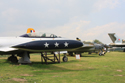 Classic jet line up at City of Norwich Aviation Museum