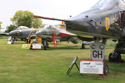 Classic jet line up at City of Norwich Aviation Museum