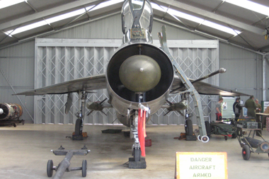 English Electric Lightning in Q shed