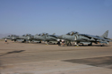 American Marine AV-8 Harrier line up