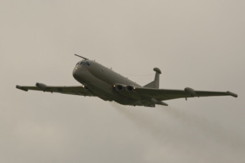 Hawker Siddeley Nimrod MR2 (801) 8007 XV232 delivery at Coventry