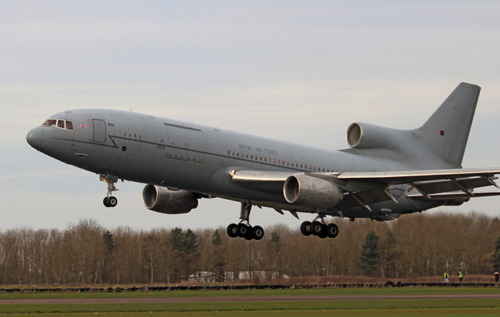 TriStar ZD953 lands at Bruntingthorpe Airfield