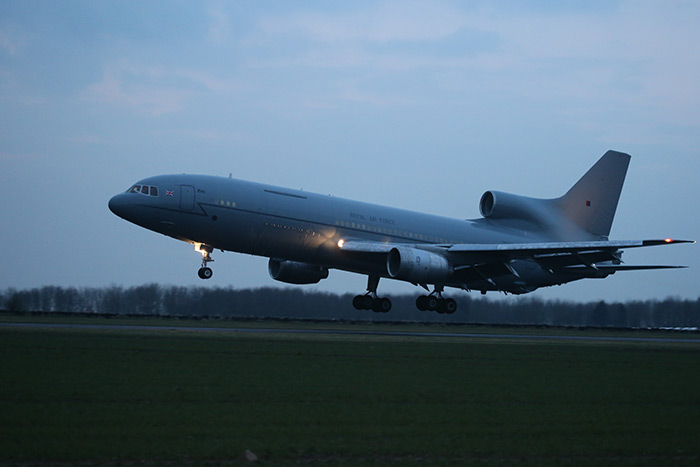 TriStar ZD948 at Bruntingthorpe Airfield. 25th March 2014