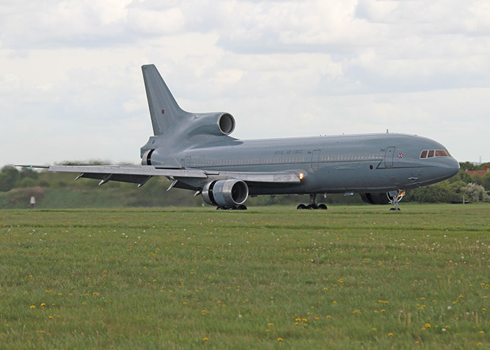 TriStar ZE705 arriving at Cambridge for the last TriStar scheduled maintenance. 13th May 2013