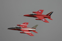 Folland Gnat T1 G-RORI/XR538 and G-FRCE/XS104 at RAF Coltishall Last Enthusiasts Day