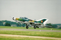 Mikoyan-Gurevich MiG-21 Lancer Romanian Air Force at RIAT 2001 at RAF Cottesmore