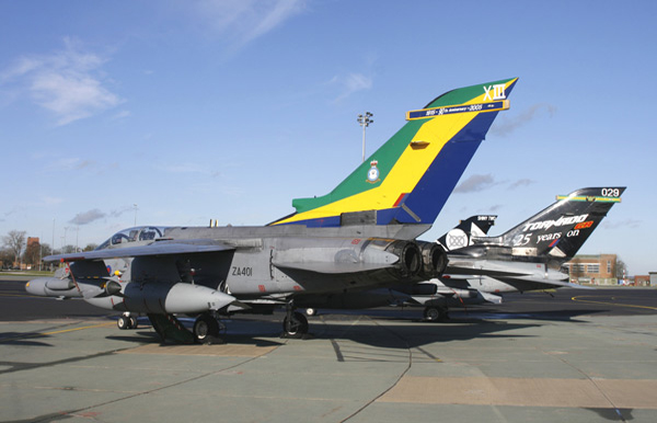 Panavia Tornados at Royal Air Force Marham