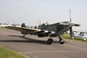 Supermarine Spitfire HF Mk IXe G-PMNF TA805 - Spirit of Kent at The Gathering of Warbirds & Veterans - Arrivals and Static
